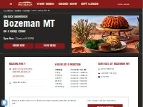 Website Screenshot Outback Steakhouse