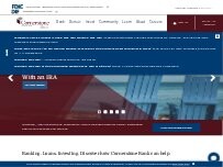 Website Screenshot Athol Savings Bank, A Divison of Cornerstone Bank