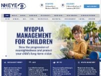 Website Screenshot N H Eye Associates PA