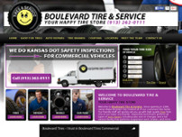 Boulevard Tires Inc website screenshot