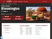 Website Screenshot Outback Steakhouse