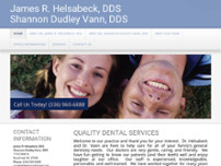 Helsabeck, James R DDS website screenshot