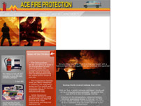 Ace Fire Protection website screenshot