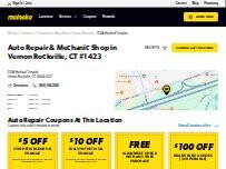 Website Screenshot Meineke Car Care Center