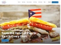 Website Screenshot Isla Del Coqui Restaurant
