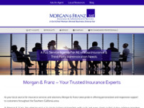 Morgan & Franz website screenshot