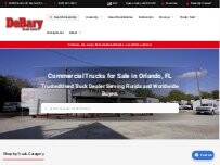 Website Screenshot DeBary Truck Sales