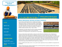 Screenshot for http://www.clogbustersnc.com