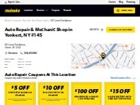 Website Screenshot Meineke Car Care Center