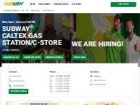 Website Screenshot Subway