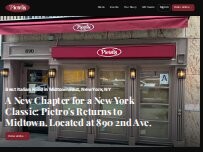Website Screenshot Pietros - NY