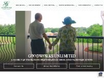 Website Screenshot GoodWorks Unlimited