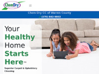 Chem-Dry Carpet Care Of Warren County website screenshot