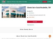 Website Screenshot Check Into Cash