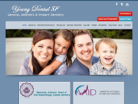 Matthew Young DDS website screenshot
