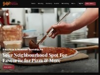Website Screenshot Jake's Pizza Rostraver