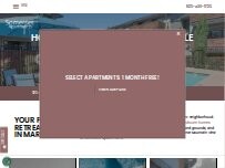 Website Screenshot Somerset Apartments