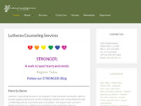 Lutheran Counseling Services Inc website screenshot