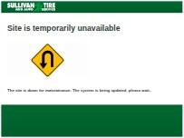 Website Screenshot Sullivan Tire & Auto Service