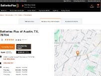 Website Screenshot Batteries Plus Phone Repair