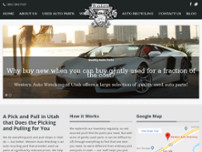 Western Auto Wrecking website screenshot