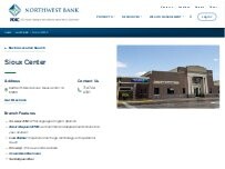 Website Screenshot Northwest Bank