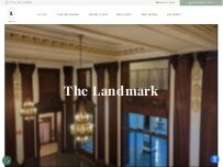 Website Screenshot Landmark Apartments