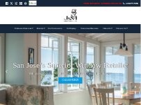 Website Screenshot J & M Windows and Glass