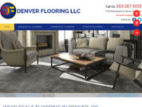 Denver  Flooring LLC website screenshot