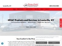 Website Screenshot Energy Control Heating & Air