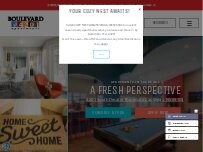 Website Screenshot Boulevard @ 4201 Apartments