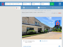 Motel 6 Austin Central - South - Univ Of TX website screenshot
