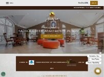 Website Screenshot Saddle Creek Apartments