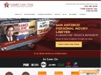 Website Gamez Law Firm