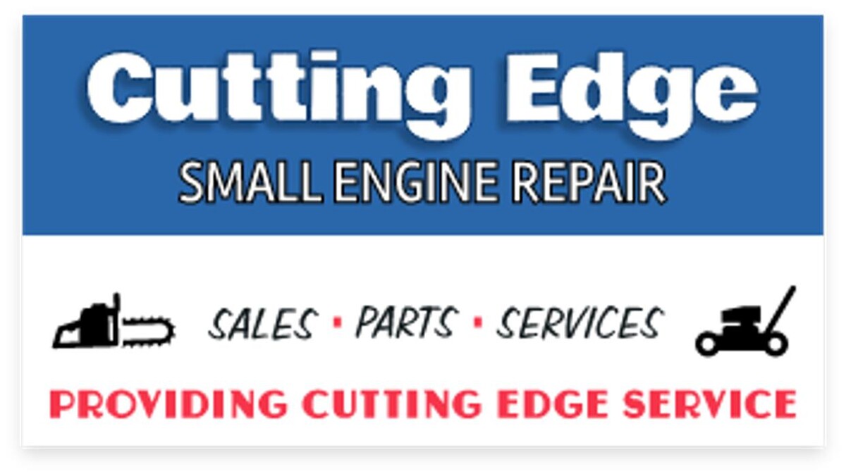 Cutting Edge Small Engine Repair Logo