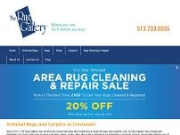 Rug Gallery website screenshot