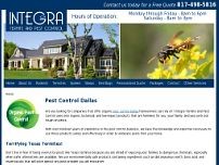 Integra-Termite-&-Pest-Control, LLC website screenshot