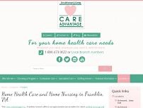 Care Advantage, Inc. - Franklin, VA website screenshot