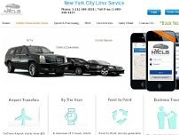 New York City Limo Service website screenshot