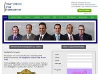 Urfan Dar MD /Interventional Pain management P.A. website screenshot
