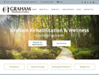 Graham Rehabilitation and Wellness website screenshot