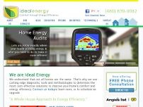 Ideal Energy website screenshot