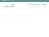 Balcones Dental website screenshot