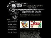 reyswindowtinting.com website screenshot