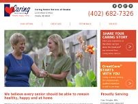 Caring Senior Service website screenshot