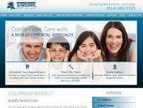Oak Creek Dental Care website screenshot