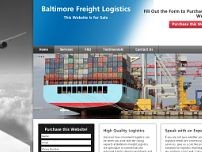 Screenshot for www.baltimorefreightlogistics.com