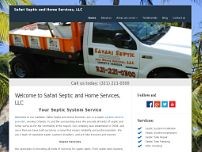 Screenshot for safarisepticandhomeservicesllc.com