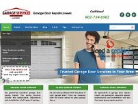 Screenshot for www.garagedoorrepair-laveen.com