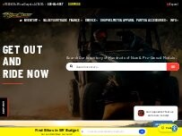 Website Screenshot RideNow Surprise